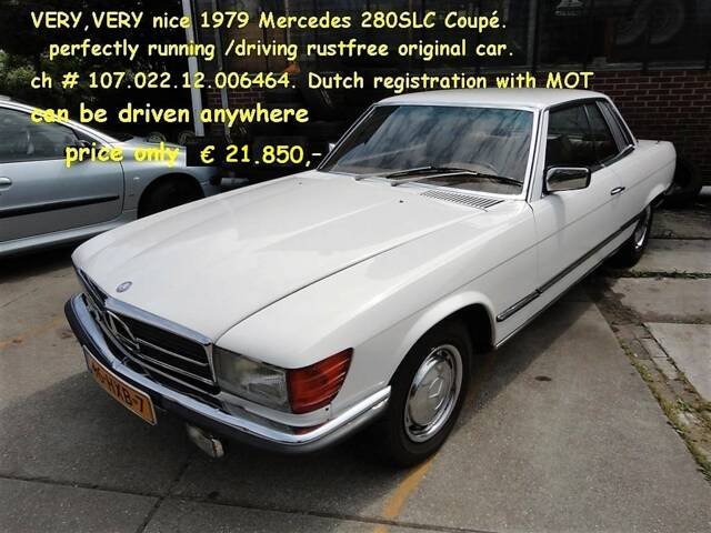Image 1/34 of Mercedes-Benz 280 SLC (1979)
