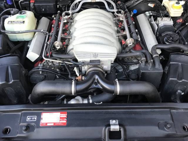 Maserati 3200 GT - Motor aanzicht