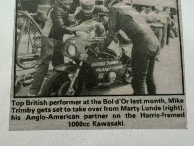 Kawasaki Harris 1000 Endurance