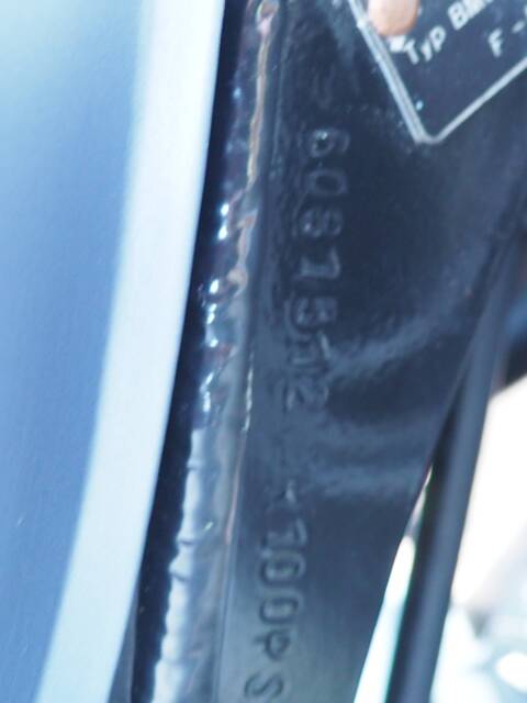 BMW R 100 RS - Nummer gelijk