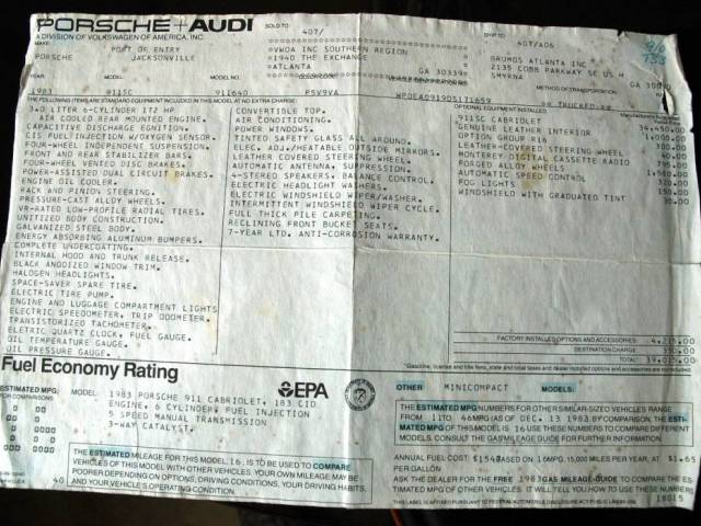 Porsche 911 SC 3.0