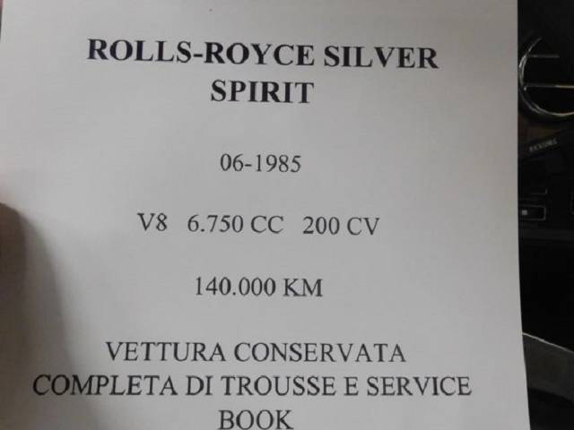 Rolls-Royce Silver Spirit