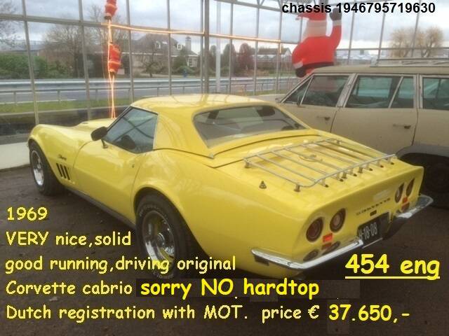 Image 1/35 of Chevrolet Corvette Stingray (1969)