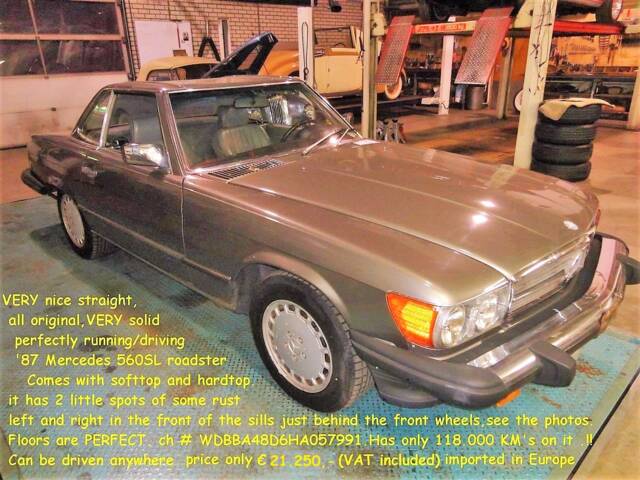 Bild 1/44 von Mercedes-Benz 560 SL (1987)
