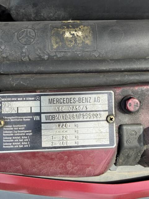 Mercedes-Benz 190 E 1.8 Avantgarde "Rosso"