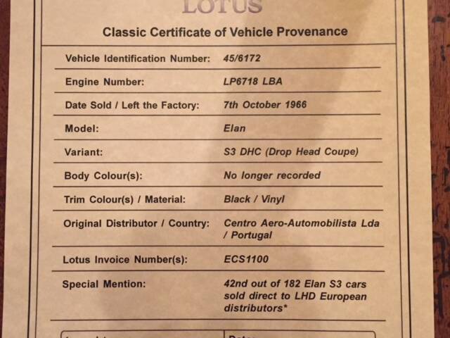 Lotus Elan S3