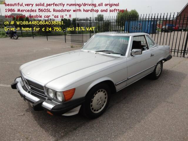 Immagine 1/37 di Mercedes-Benz 560 SL (1986)