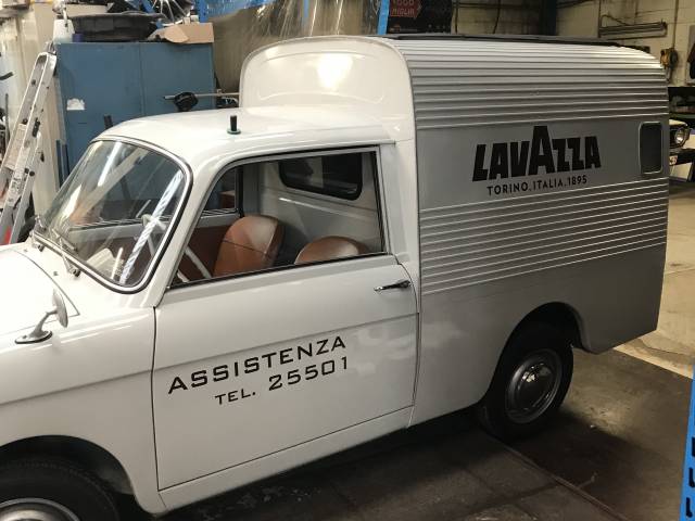 Autobianchi Bianchina Furgoncino - Now the car is like this !