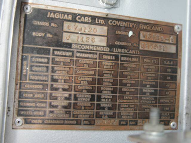 Jaguar XK 120 FHC