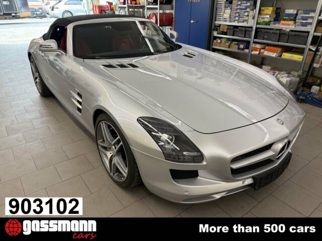Afbeelding 1/15 van Mercedes-Benz SLS AMG Roadster (2013)