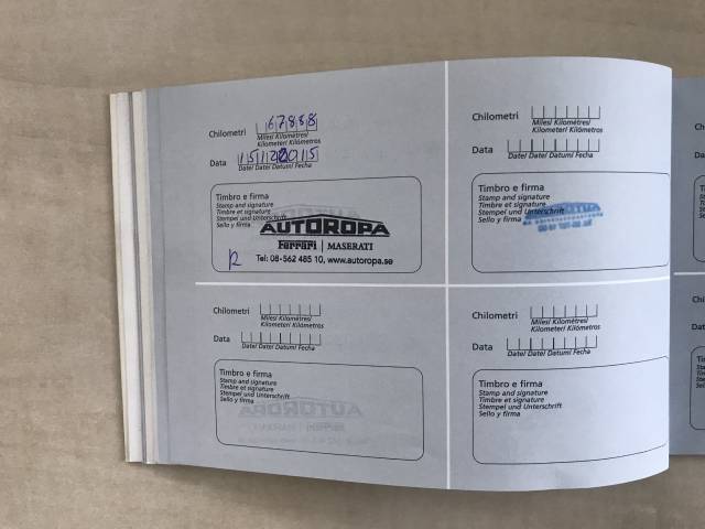 Maserati 3200 GT - Onderhoud