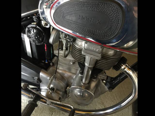 Horex Regina 250 - Benzinleitung neu, Batterie neu