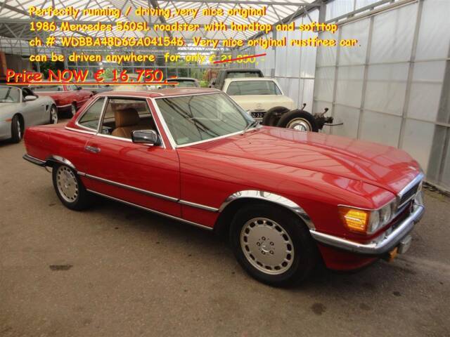 Bild 1/16 von Mercedes-Benz 560 SL (1986)