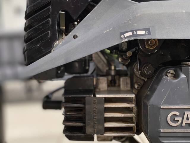 Garelli Gary Uno - Blick auf Choke, Benzinhahn