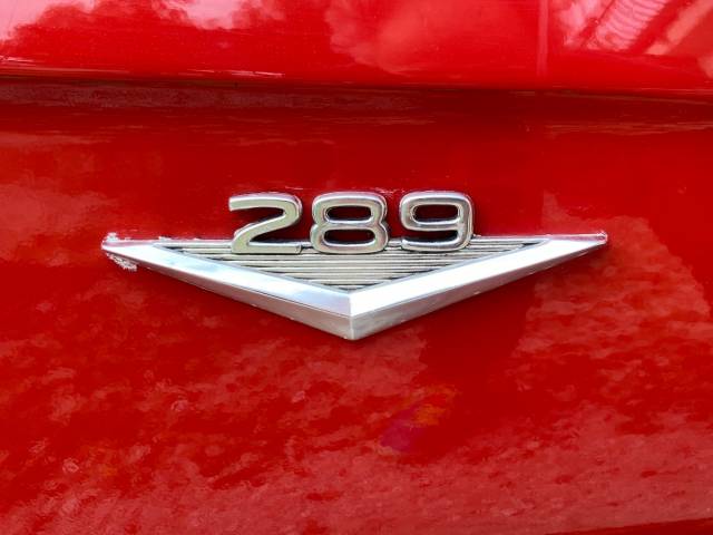 Ford Mustang 289 - Ford Mustang détail logo 289 ci.