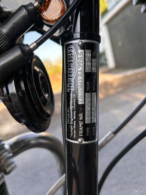 Triumph T 140 V Bonneville