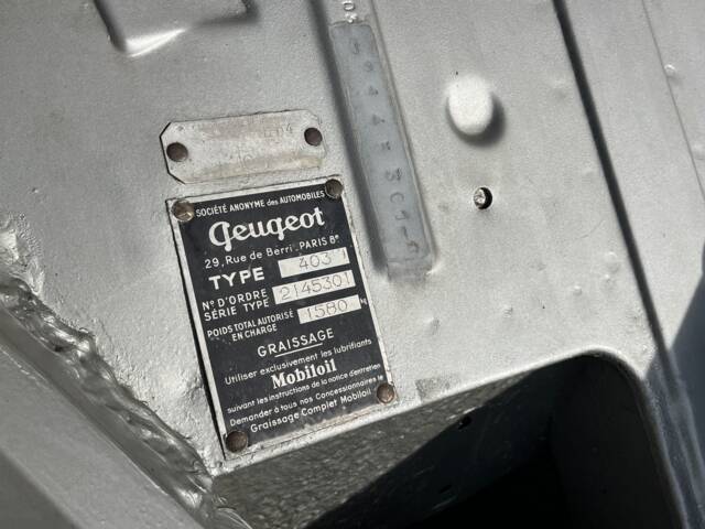 Peugeot 403 Convertible