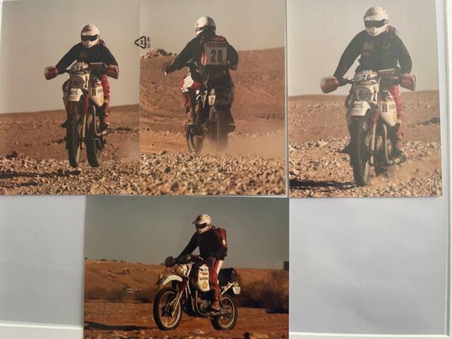 BSA A 65 Lightning II - In der algerischen Sahara 1986