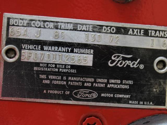 Ford Mustang 289