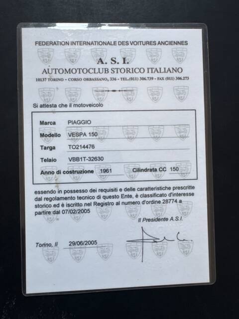 Piaggio Vespa 150