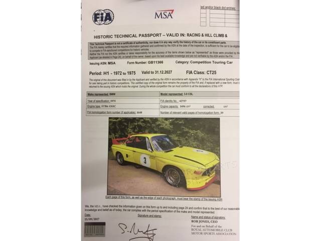 BMW 3.0 CSL Group 2
