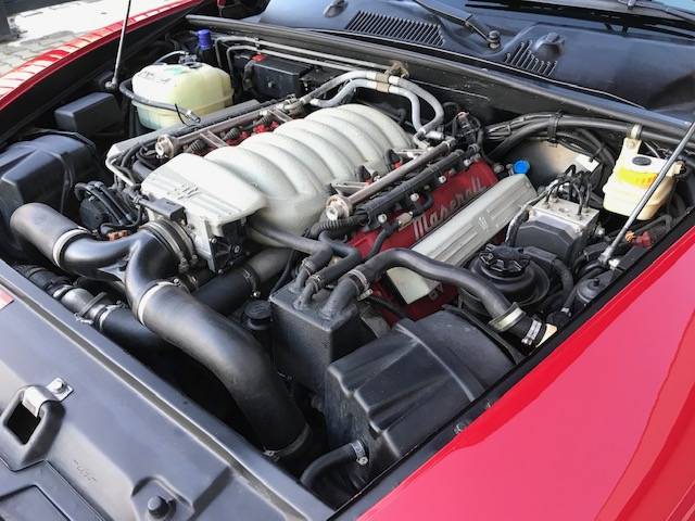 Maserati 3200 GT - Motorzijde