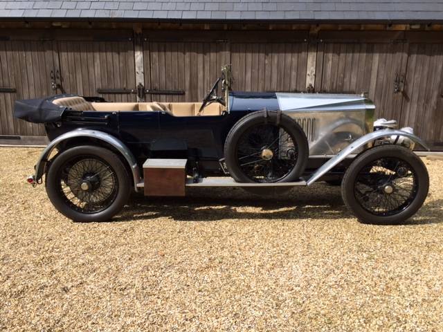1920 Vauxhall 30-98 Velox E-type Driver's side hood down