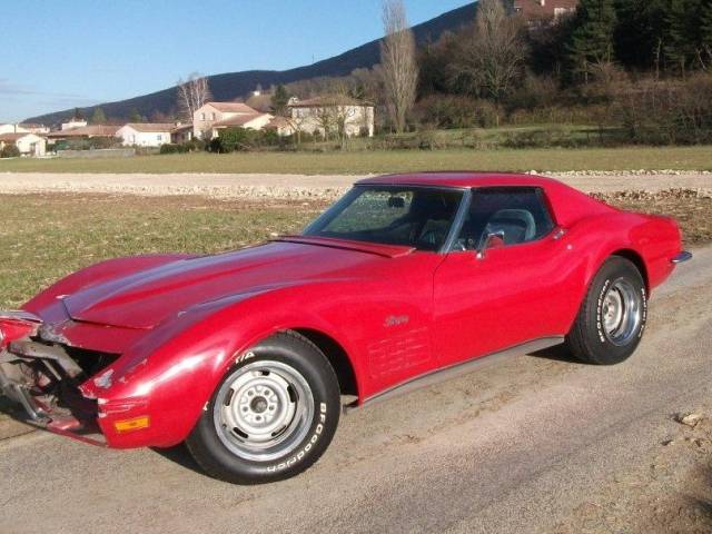 Chevrolet Corvette Stingray - Belle C3, Belle Année, Accidentée, Mais bonne base, Pas de gros Travaux Chassis -