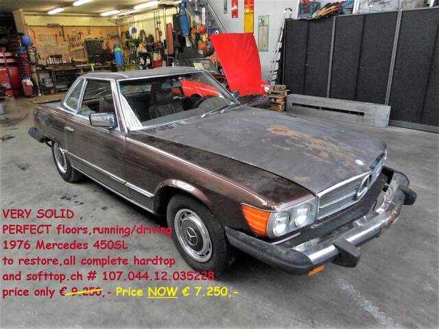 Imagen 1/21 de Mercedes-Benz 450 SL (1976)
