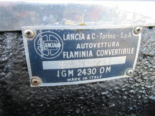 Lancia Flaminia GT 3C 2.5 Convertible