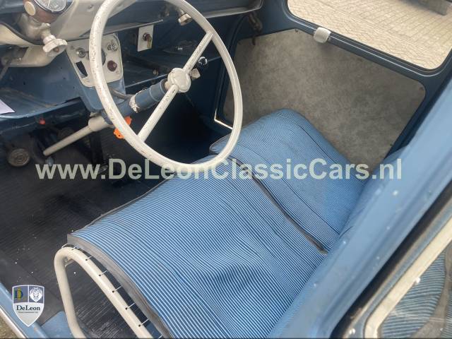 Citroën 2 CV - Ribbelkap met lang dak gerestaureerd