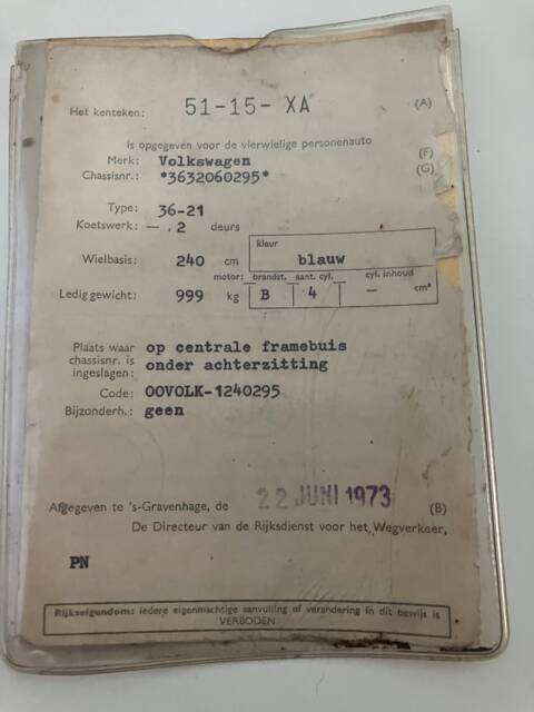 Volkswagen 1600 Variant