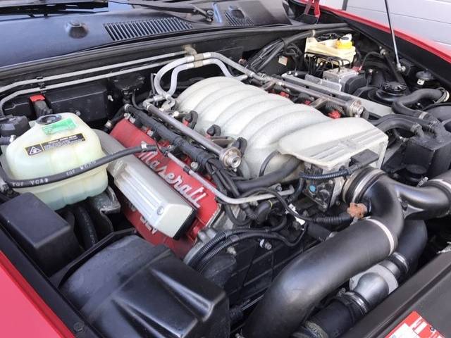 Maserati 3200 GT - Motorzijde