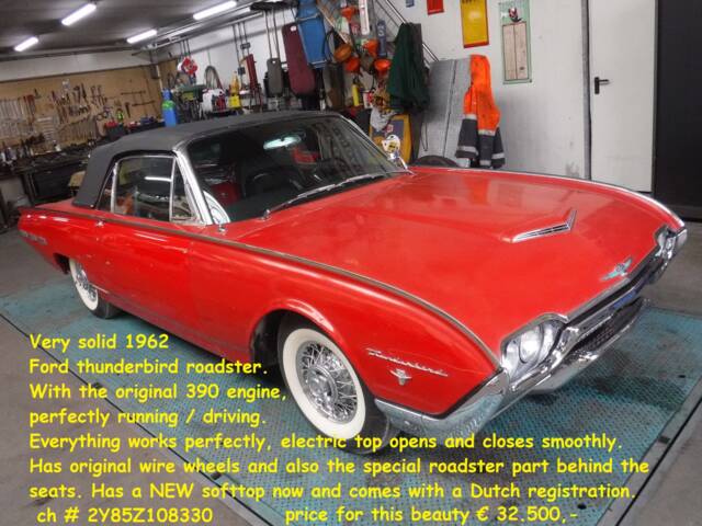 Afbeelding 1/43 van Ford Thunderbird (1962)