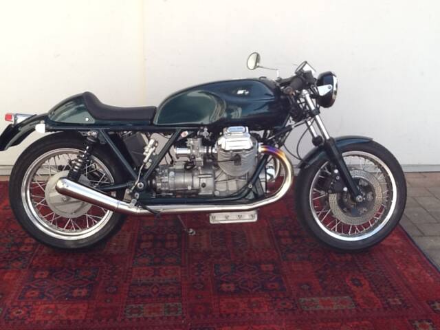 Guzzi Café Racer Umgebaut von HT Moto