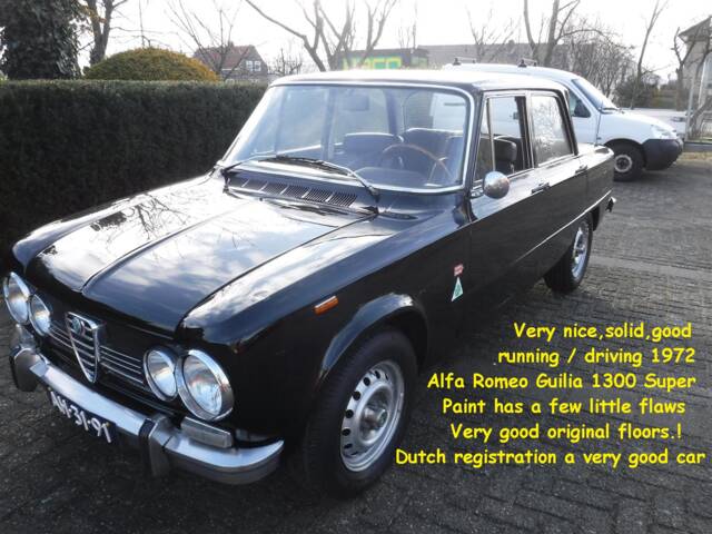 Image 1/50 of Alfa Romeo Giulia 1300 Super (1972)