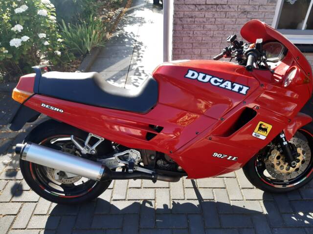 Ducati 907 I.E. - Mooie motor