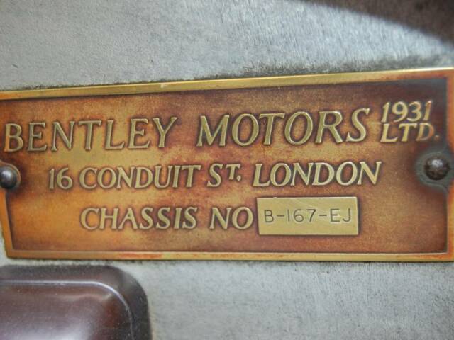 Bentley 3 1/2 Litre