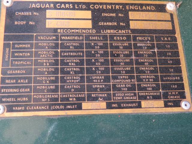 Jaguar XK 140 SE DHC