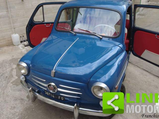 FIAT 600 LUCCIOLA FRANCIS LOMBARDI 4 DOORS (1960) - Silvauto