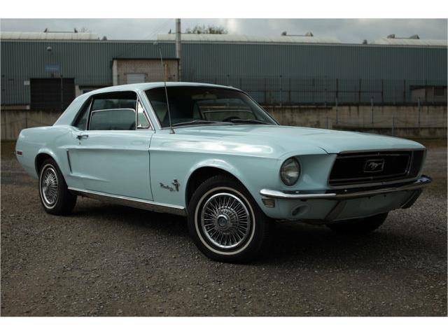 Ford Mustang 200 - Ohne Aufkleber und mit Winterreifen