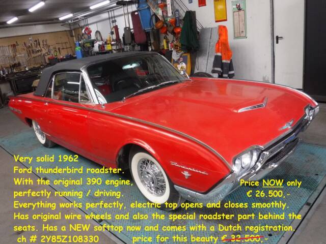 Afbeelding 1/43 van Ford Thunderbird (1962)