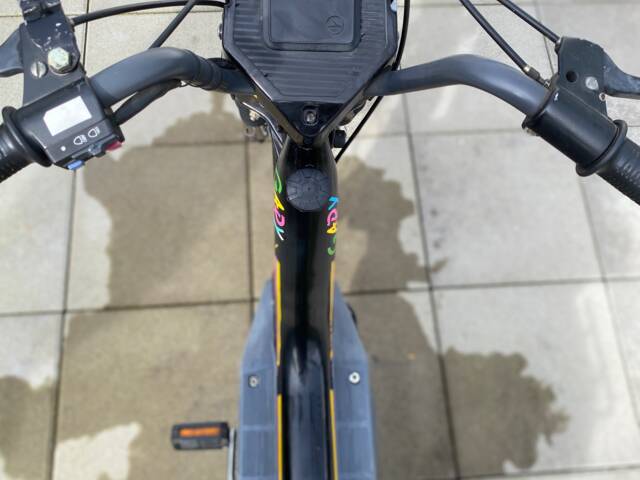 Garelli Gary Uno - Sicht Sitzposition