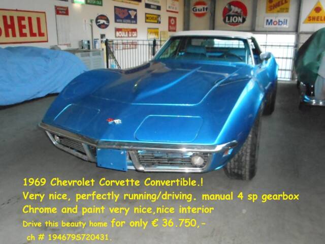Image 1/29 of Chevrolet Corvette Stingray (1969)