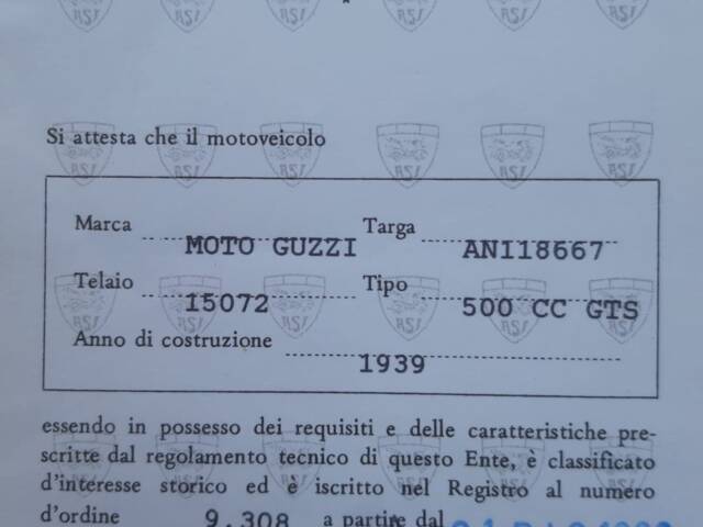 Moto Guzzi GTS