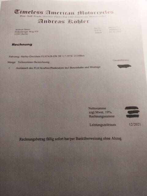 Harley-Davidson Electra Glide Shovelhead