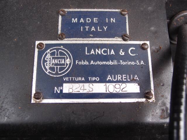 Lancia Aurelia B24 Spider "America"
