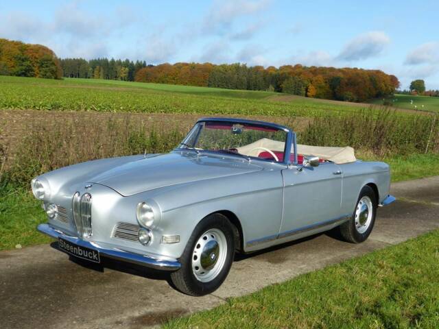 BMW 503 Cabriolet silber 1956