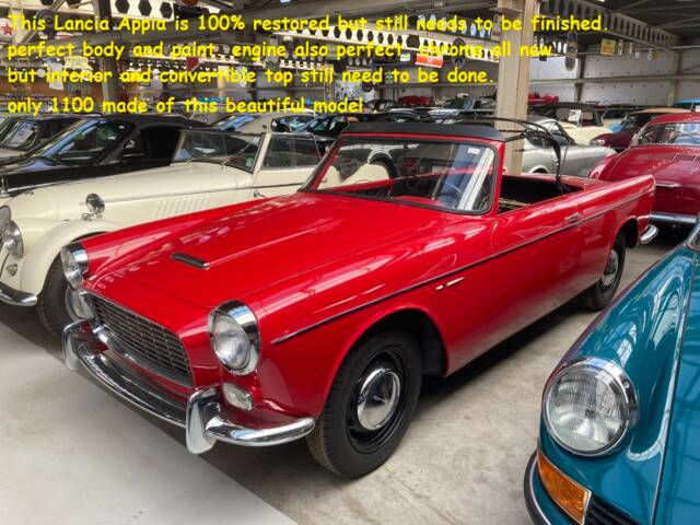 Bild 1/21 von Lancia Appia Convertible Vignale (1959)