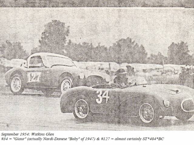 SIATA 300BC Barchetta Competizione